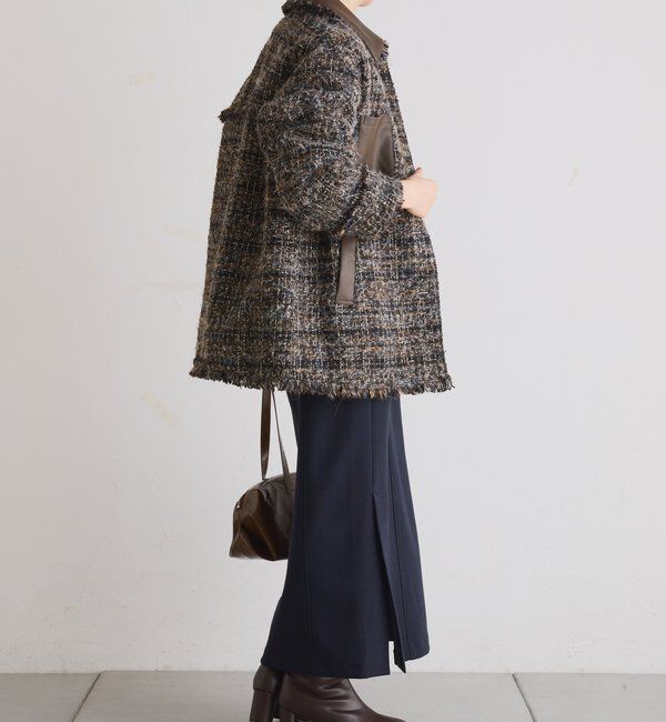  「ツイードカバーオールジャケット」|ベスト・ジレ|