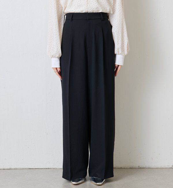  「《予約販売中》【高機能/マイナス3kg/5サイズ展開】ジャージワイドパンツ」|チノ|