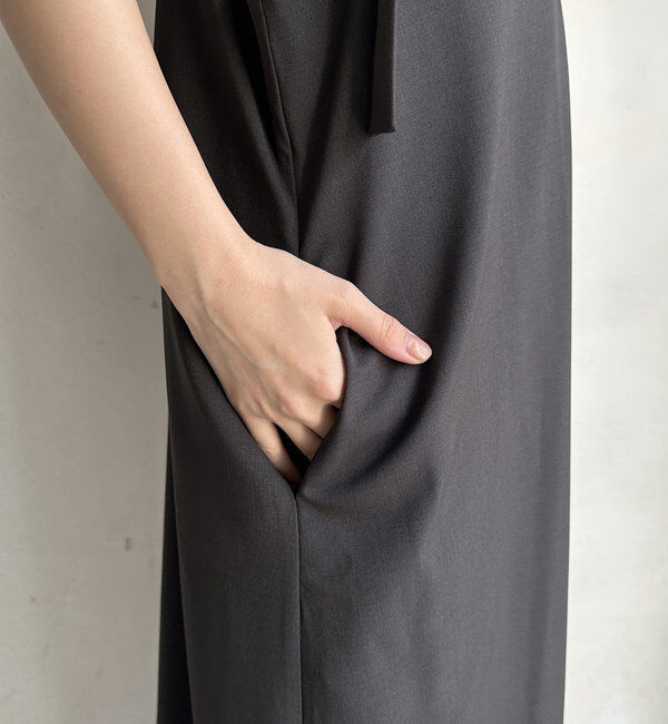  「【新色追加/前後2WAYで着られる】深Vワンピース」|ワンピース|