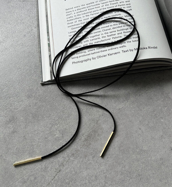  「スエードコードチョーカー 」|ネックレス|