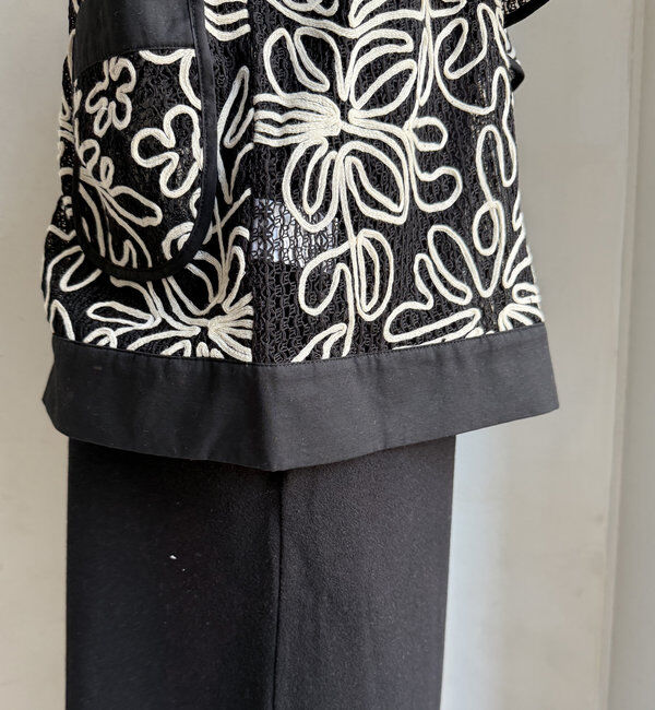  「【WEB限定】コード刺繍ブルゾン」|ブルゾン・スタジャン|