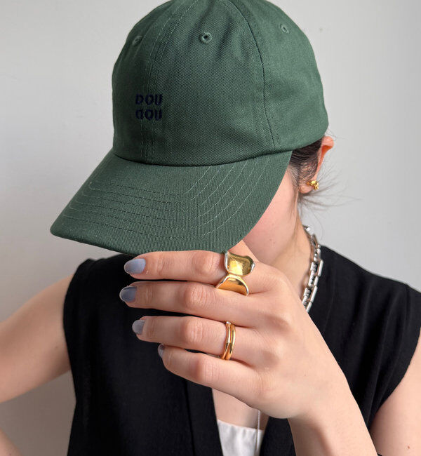  「DD刺繍キャップ」|ハット|