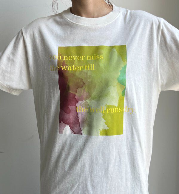  「【WEB限定】ロゴペイントTEE」|Tシャツ・カットソー|