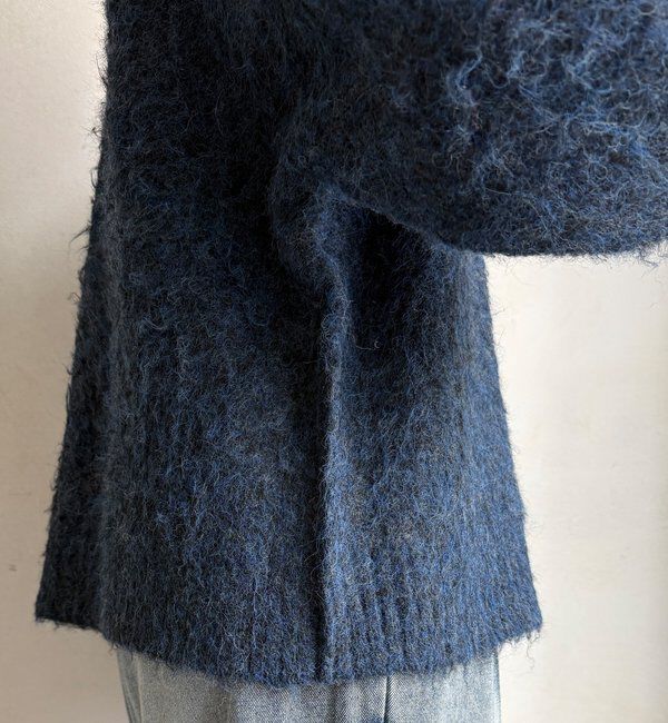  「【WEB限定】シャギーVカーディガン」|カーディガン|