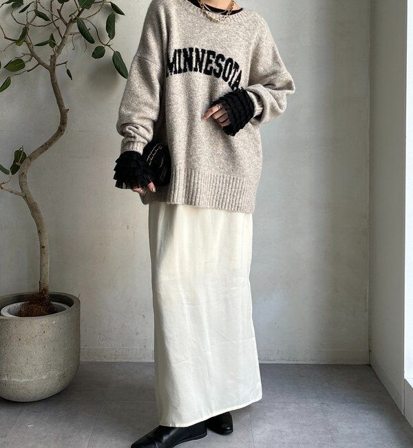  「袖フリルトップス」|Tシャツ・カットソー|