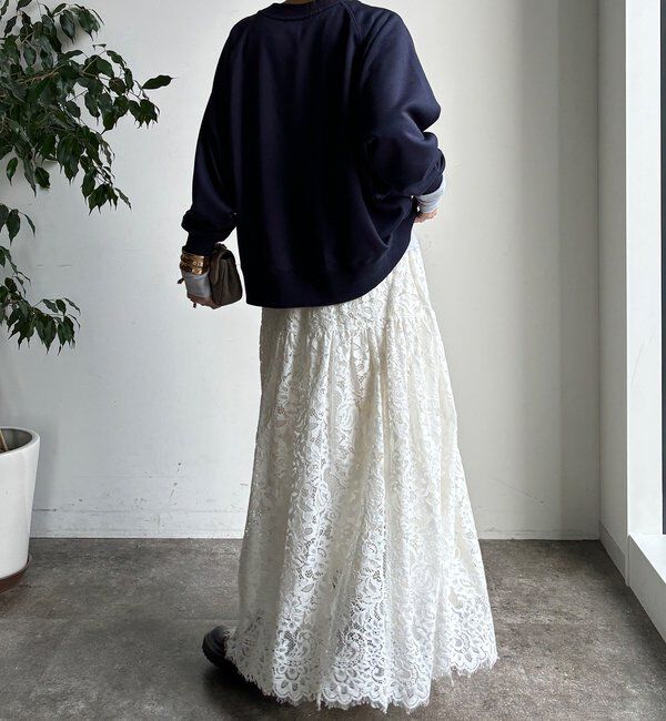  「【WEB限定】ロゴラグランワイドプルオーバー」|Tシャツ・カットソー|