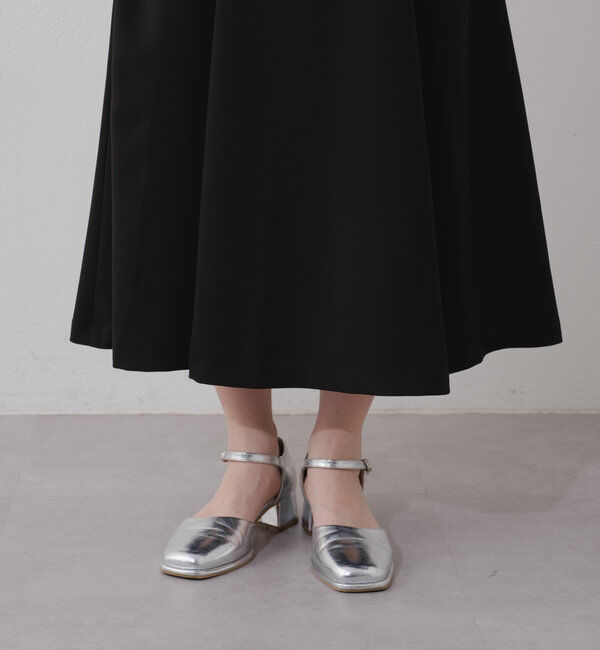  「【オケージョンドレス/結婚式】Cape layerd bare dress」|ドレス|