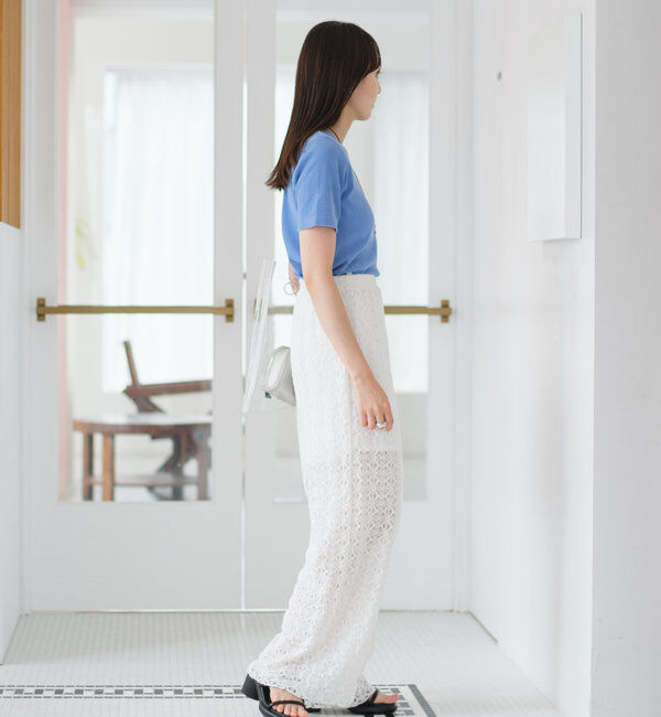  「【セットアップ対応】レースワイドパンツ」|その他|