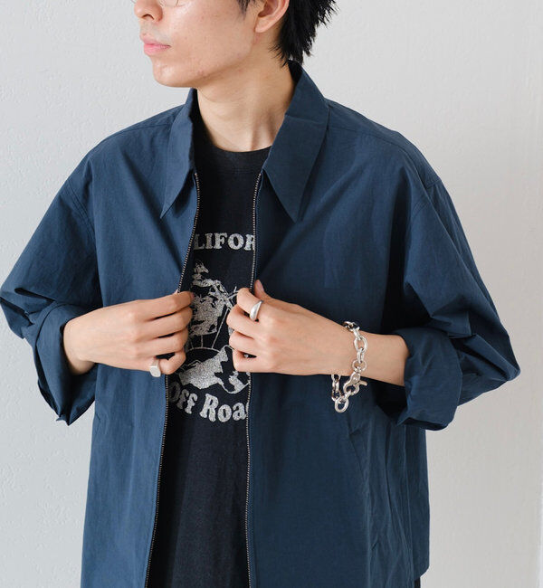  「*【WHIMSIC】ライトウェイトクロススポーツジャケット」|シャツ・ブラウス|ブラック