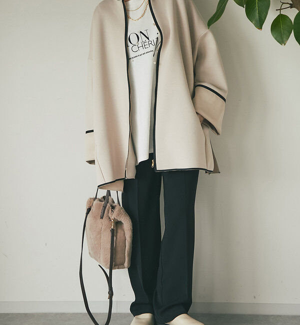  「《お気に入り登録数16.000件超え・2サイズ》ダンボールノーカラーコート」|その他|