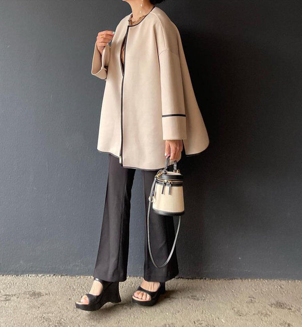  「《お気に入り登録数16.000件超え・2サイズ》ダンボールノーカラーコート」|その他|