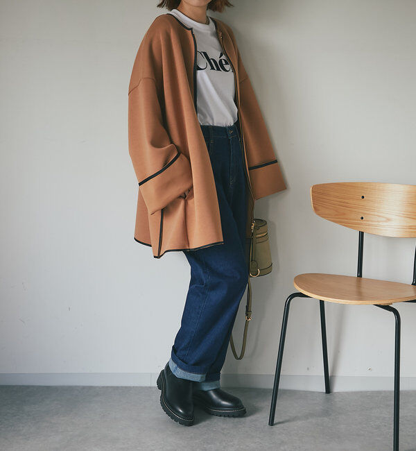  「《お気に入り登録数16.000件超え・2サイズ》ダンボールノーカラーコート」|その他|