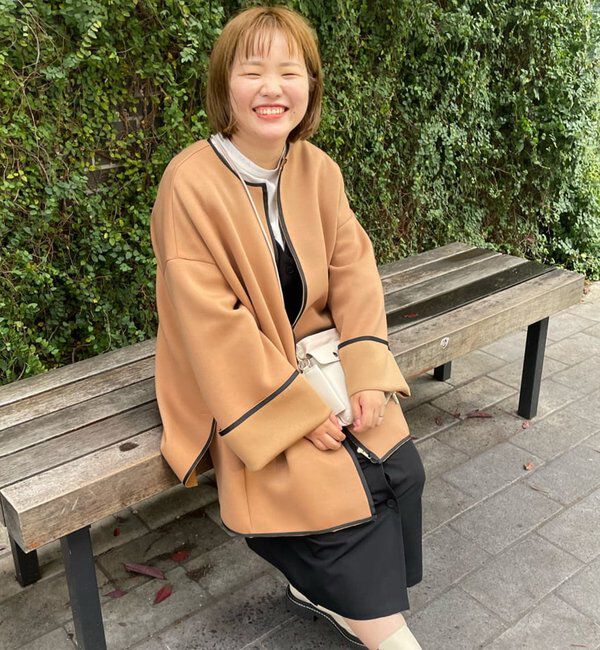  「《お気に入り登録数16.000件超え・2サイズ》ダンボールノーカラーコート」|その他|