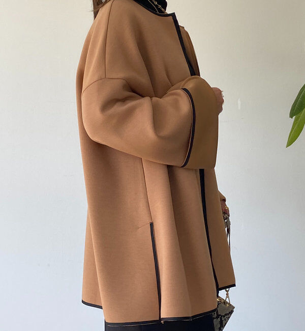  「《お気に入り登録数16.000件超え・2サイズ》ダンボールノーカラーコート」|その他|