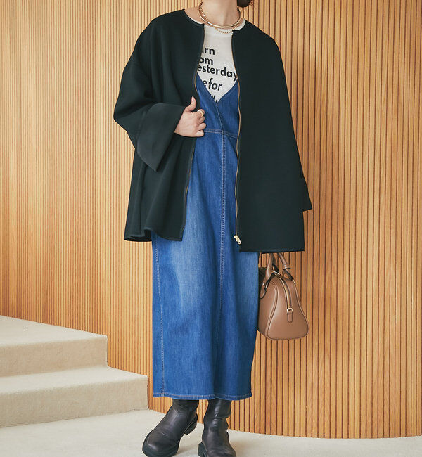  「《お気に入り登録数16.000件超え・2サイズ》ダンボールノーカラーコート」|その他|