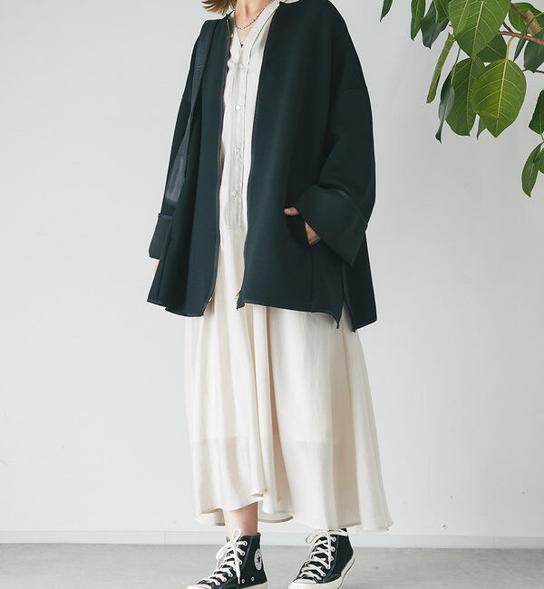  「《お気に入り登録数16.000件超え・2サイズ》ダンボールノーカラーコート」|その他|