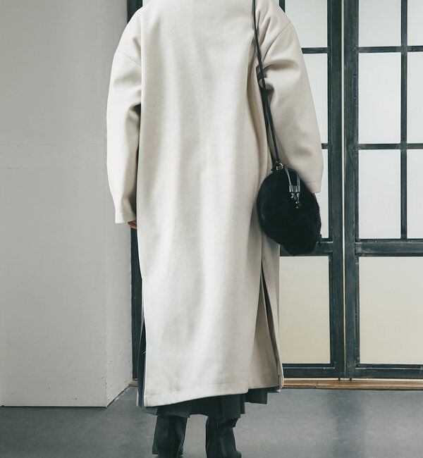  「《スリットが抜け感をプラス》サイドスリットロングテーラードコート」|その他|