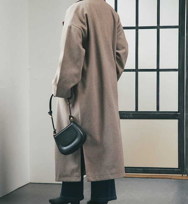  「《スリットが抜け感をプラス》サイドスリットロングテーラードコート」|その他|