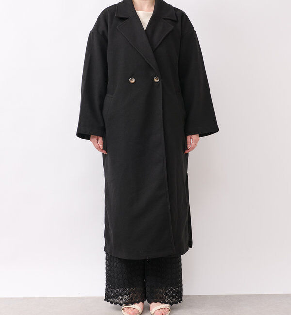  「《スリットが抜け感をプラス》サイドスリットロングテーラードコート」|その他|