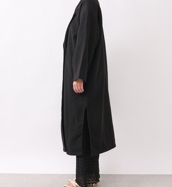  「《スリットが抜け感をプラス》サイドスリットロングテーラードコート」|その他|