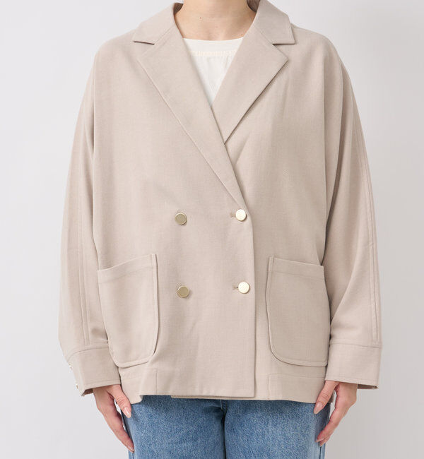  「《さっと羽織るだけ・オンオフ兼用》ドルマンテーラードジャケット」|その他|