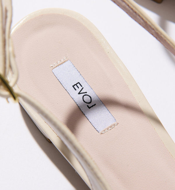  「【EVOL(イーボル)】ポイントトゥフラットミュール」|その他|