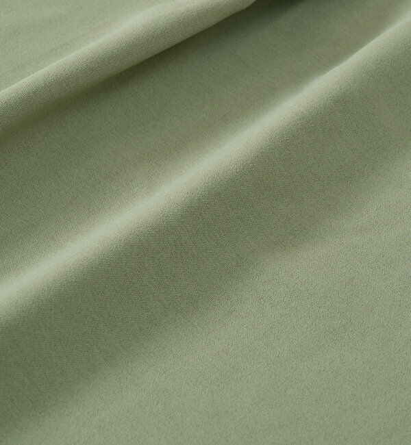  「Vネックライトジョーゼット半袖T」|Tシャツ・カットソー|