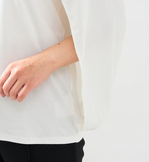  「ケープマントプルオーバー」|Tシャツ・カットソー|