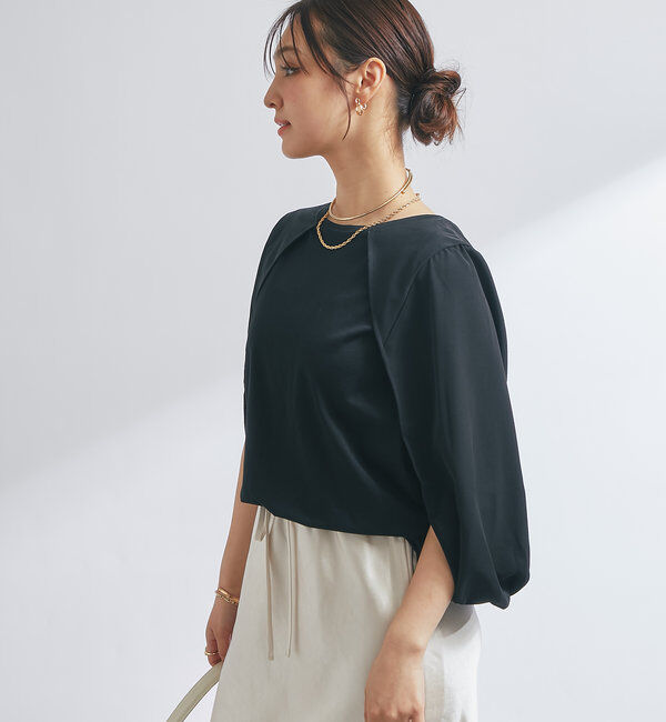  「ケープマントプルオーバー」|Tシャツ・カットソー|