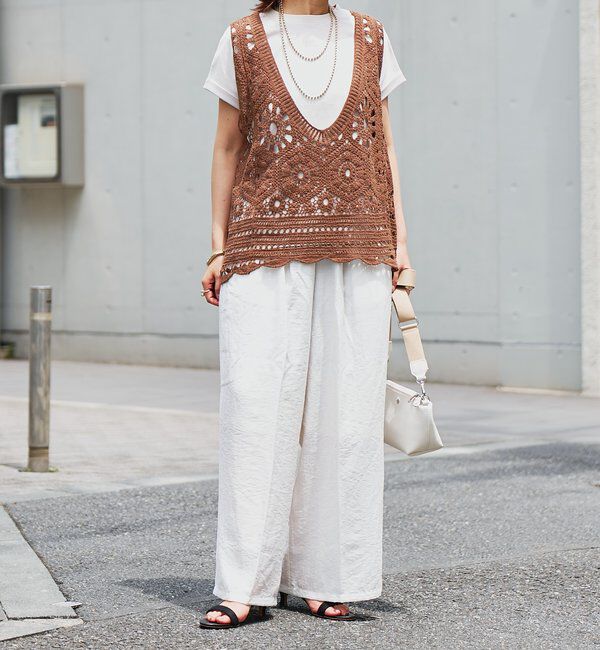  「《吸水速乾・UVカット・夏に快適》汗染み防止ターンバックT」|Tシャツ・カットソー|