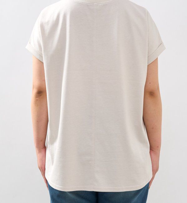  「《吸水速乾・UVカット・夏に快適》汗染み防止ターンバックT」|Tシャツ・カットソー|