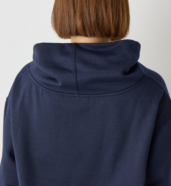  「《大人カジュアルに》裏毛ロゴデザインネックプルオーバー」|Tシャツ・カットソー|