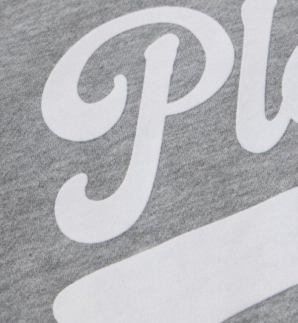  「《大人カジュアルに》裏毛ロゴデザインネックプルオーバー」|Tシャツ・カットソー|