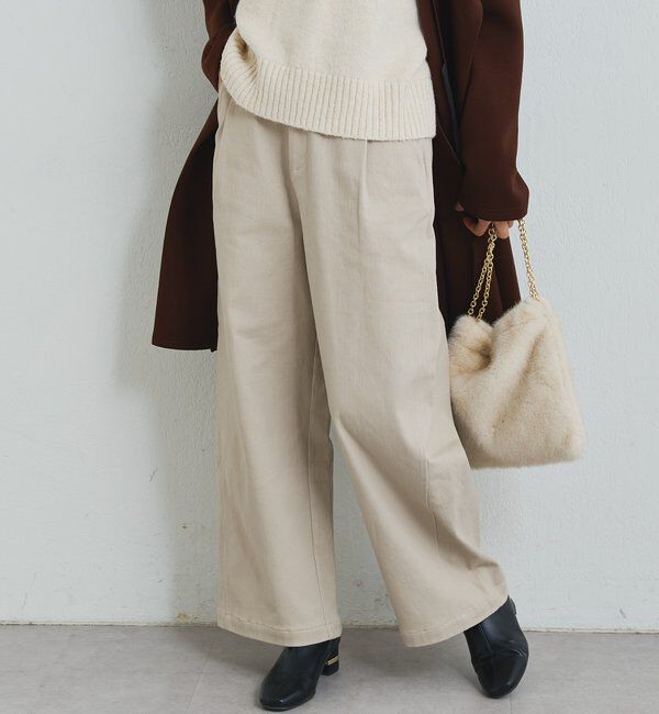  「《デイリーに活躍◎》裏起毛デニムパンツ」|デニム|