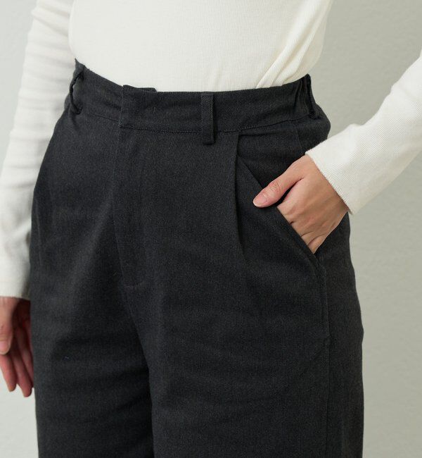  「《デイリーに活躍◎》裏起毛デニムパンツ」|デニム|