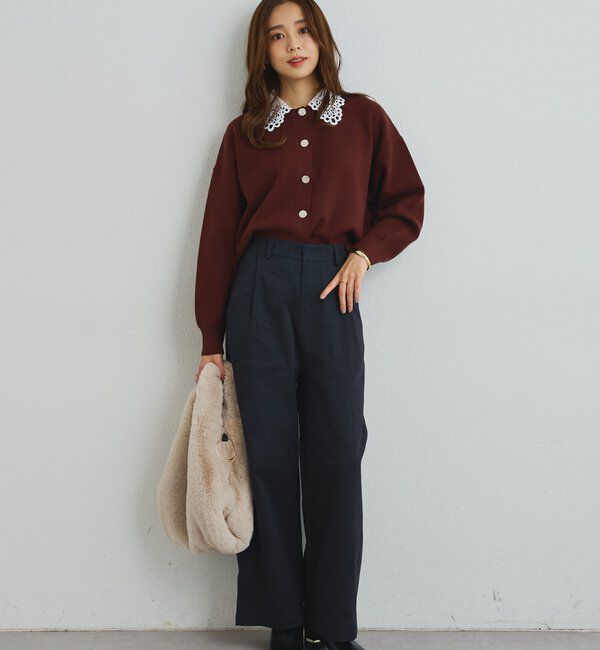  「《デイリーに活躍◎》裏起毛デニムパンツ」|デニム|