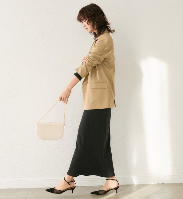  「【全骨格細見え】2WAYロングリブワンピース」|ワンピース|