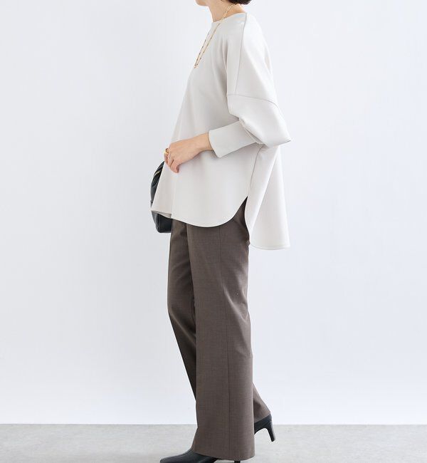  「【楽ちんキレイ】ダンボールポンチョプルオーバー」|Tシャツ・カットソー|