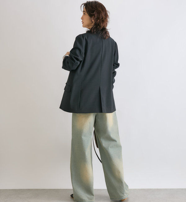  「【ロングシーズン着まわせる】ストレッチツイルテーラードジャケット」|テーラードジャケット|