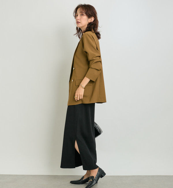  「【ロングシーズン着まわせる】ストレッチツイルテーラードジャケット」|テーラードジャケット|