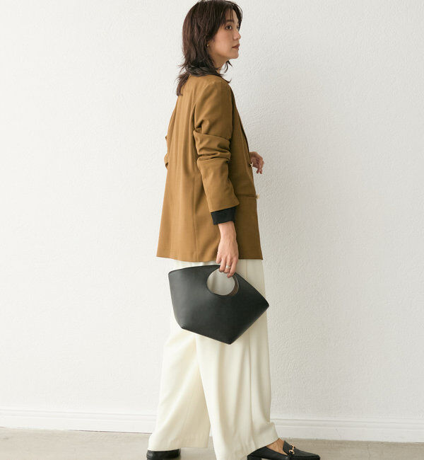  「【ロングシーズン着まわせる】ストレッチツイルテーラードジャケット」|テーラードジャケット|