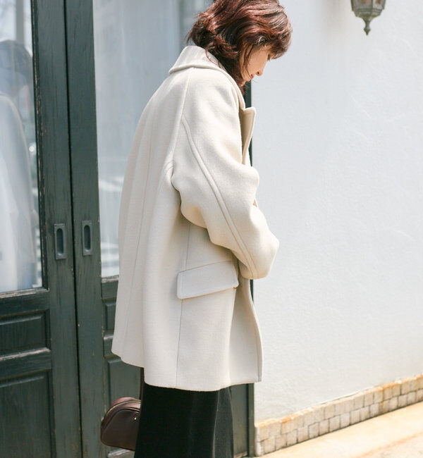  「【2サイズ展開】ラグランPコート」|その他|