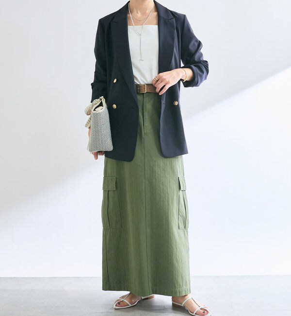  「【オンオフ着れる】ライトピークドラペルジャケット」|テーラードジャケット|