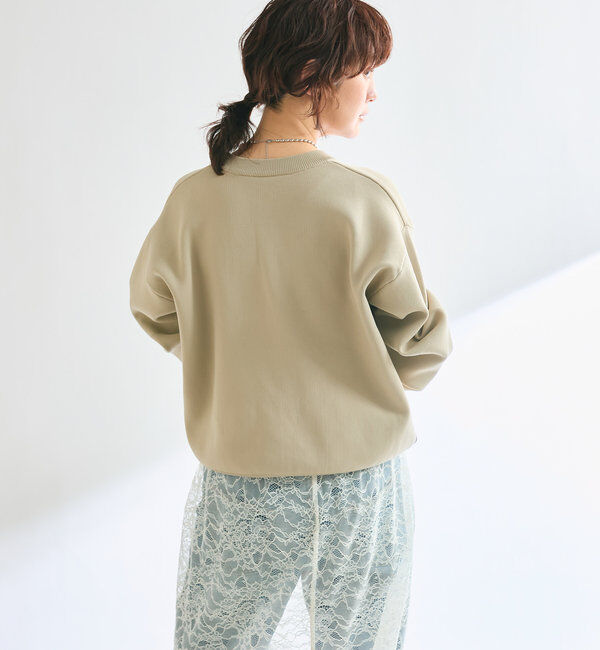  「【一枚でも羽織でも】ボリュームスリーブニットカーデ」|カーディガン|