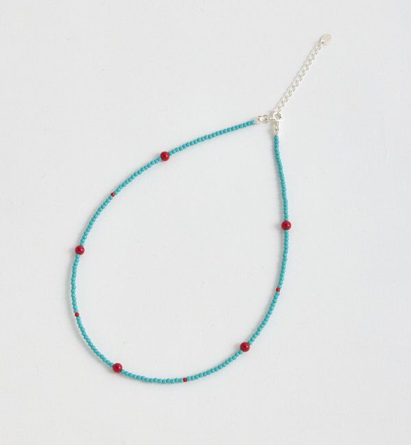  「【華やかな印象に】カラービーズアクセントチョーカー」|ブローチ・コサージュ|