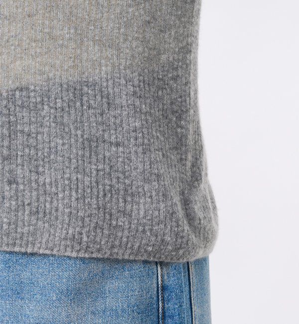  「【柔らかく滑らかな肌触り】カシミヤ混ウールシアータートルニット」|ニット・セーター|