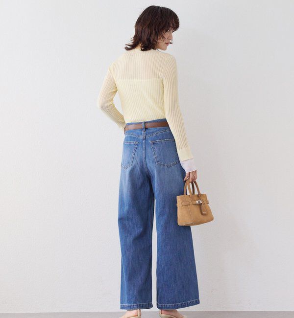  「予約【RIMH（リムエイチ）】クリーンワイドデニム」|デニム|
