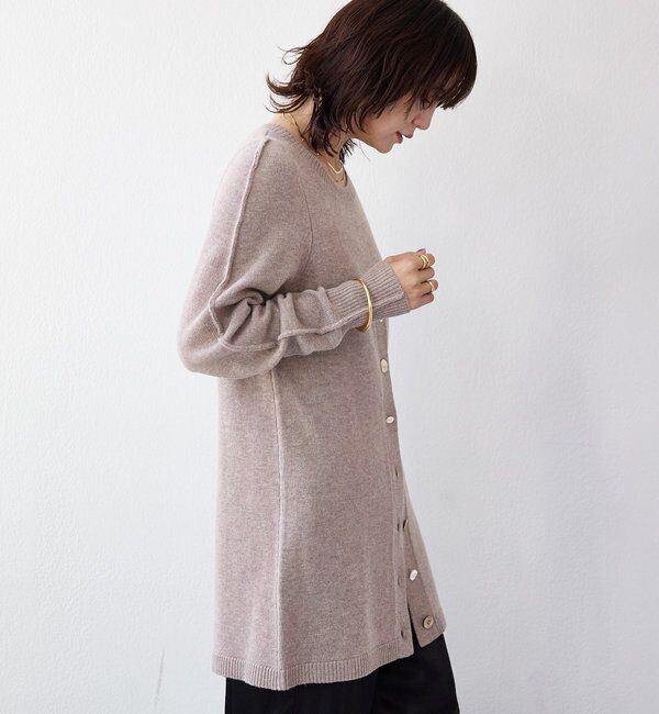  「【a Nice （ア ・ニース）】スリットニット」|ニット・セーター|