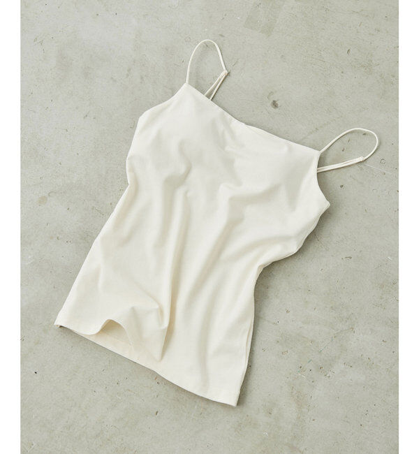 La nature linge「《3サイズ展開》【La nature linge】ベア天竺キャミソール」|インナー|ベージュ