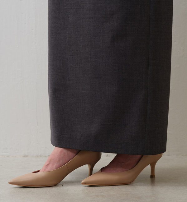  「【セットアップ対応】梳毛タイトスカート」|スカート|